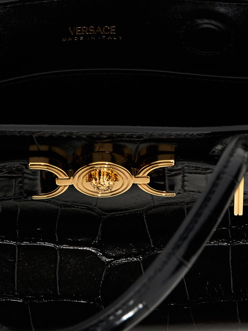 'Medusa '95' small shopping bag 100% vl VERSACE Black