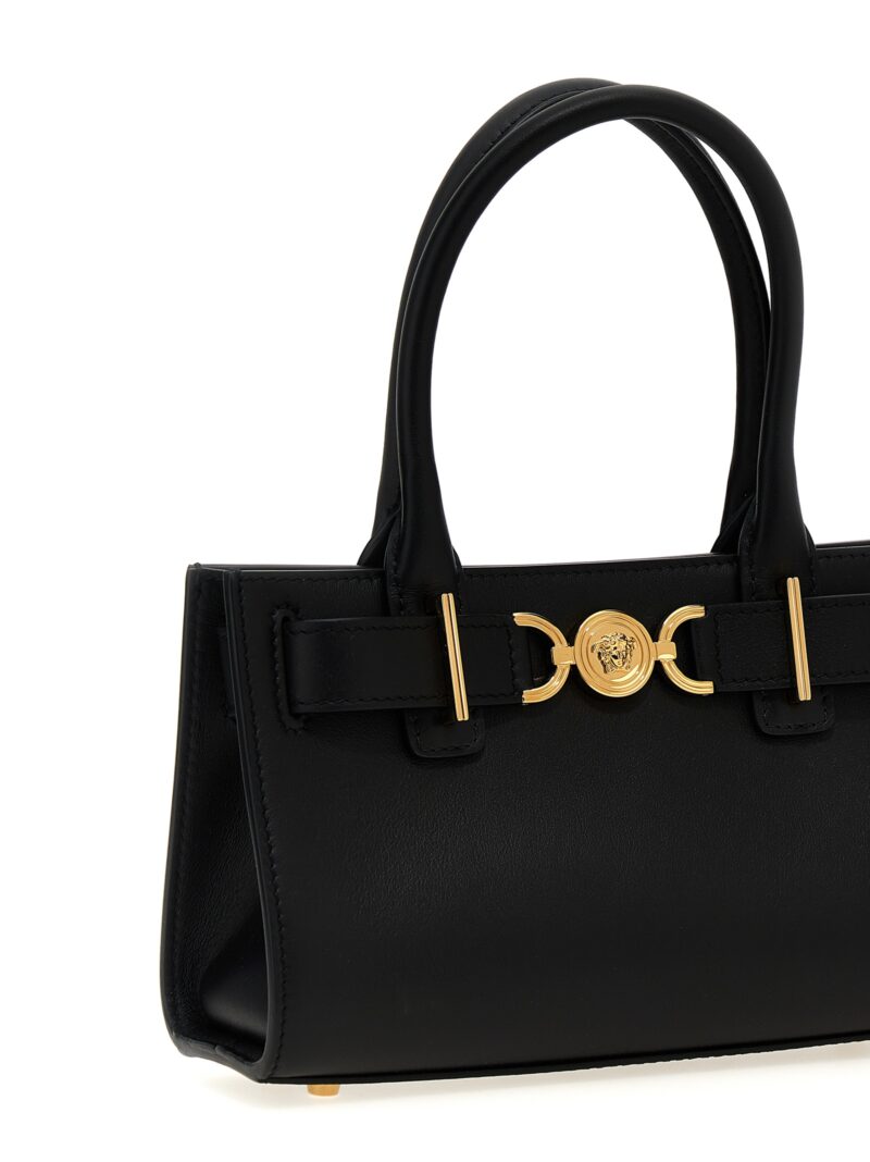 'Medusa '95' small shopping bag Woman VERSACE Black