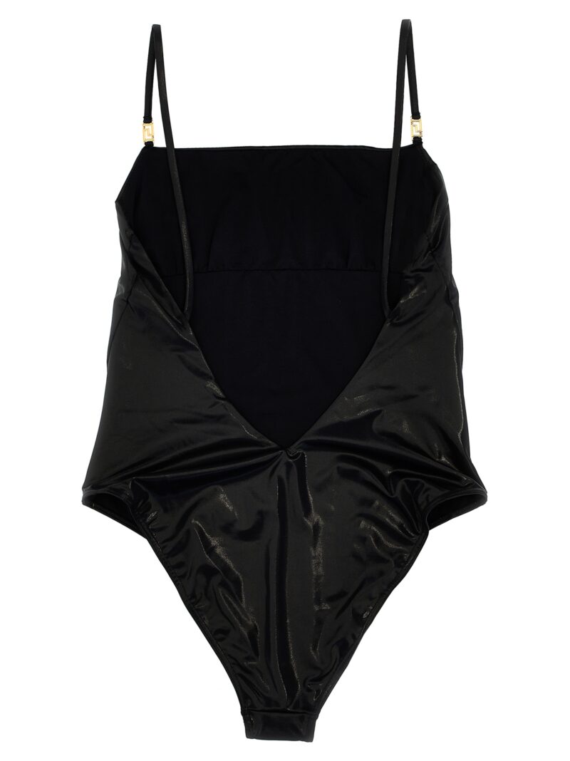 'Greca' one-piece swimsuit 10143531A095042B130 VERSACE Black