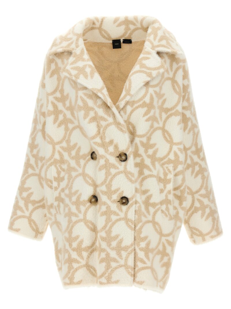 'Toro' coat PINKO Beige