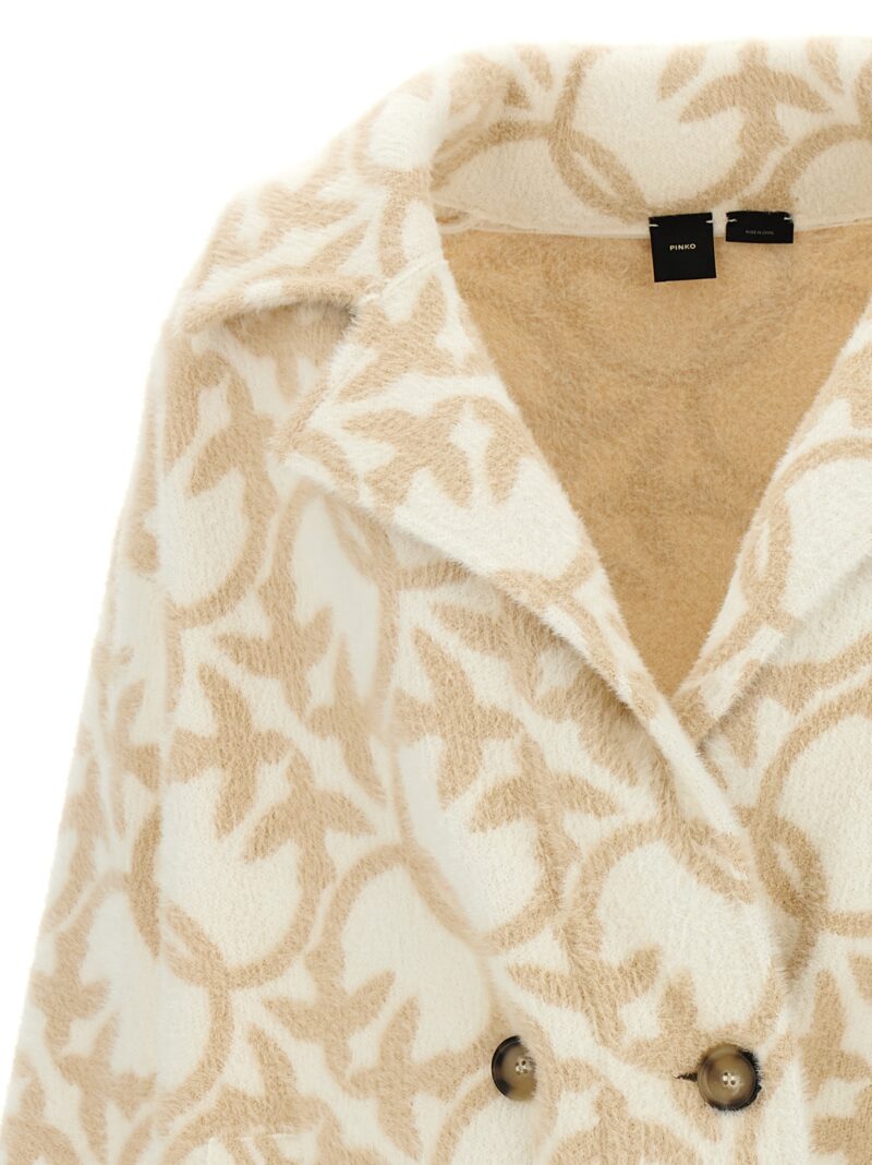 'Toro' coat Woman PINKO Beige