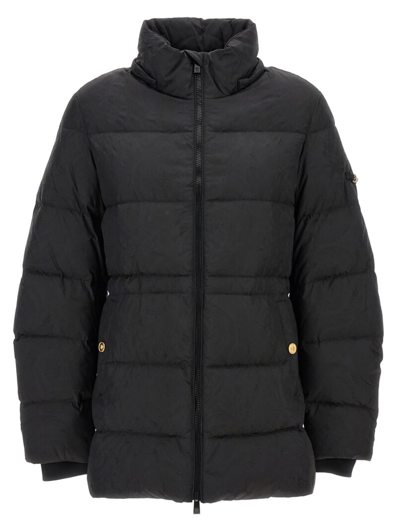 'Barocco' down jacket 10157691A111161B000 VERSACE Black