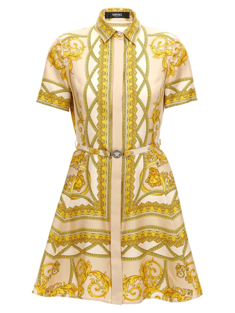 'La Coupe Des Dieux' dress VERSACE Beige