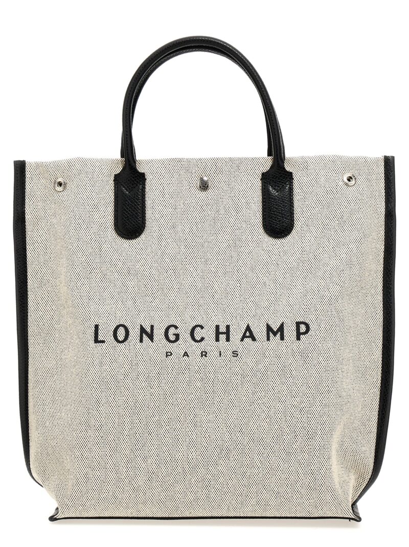 'Essential Toile M' bag LONGCHAMP Beige