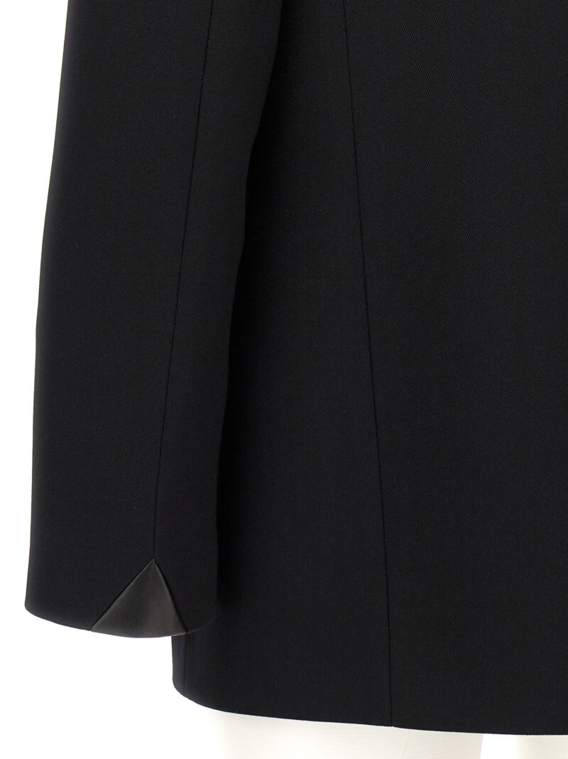 'Guinea' blazer 54% polyester 44% wool 2% elastane PINKO Black