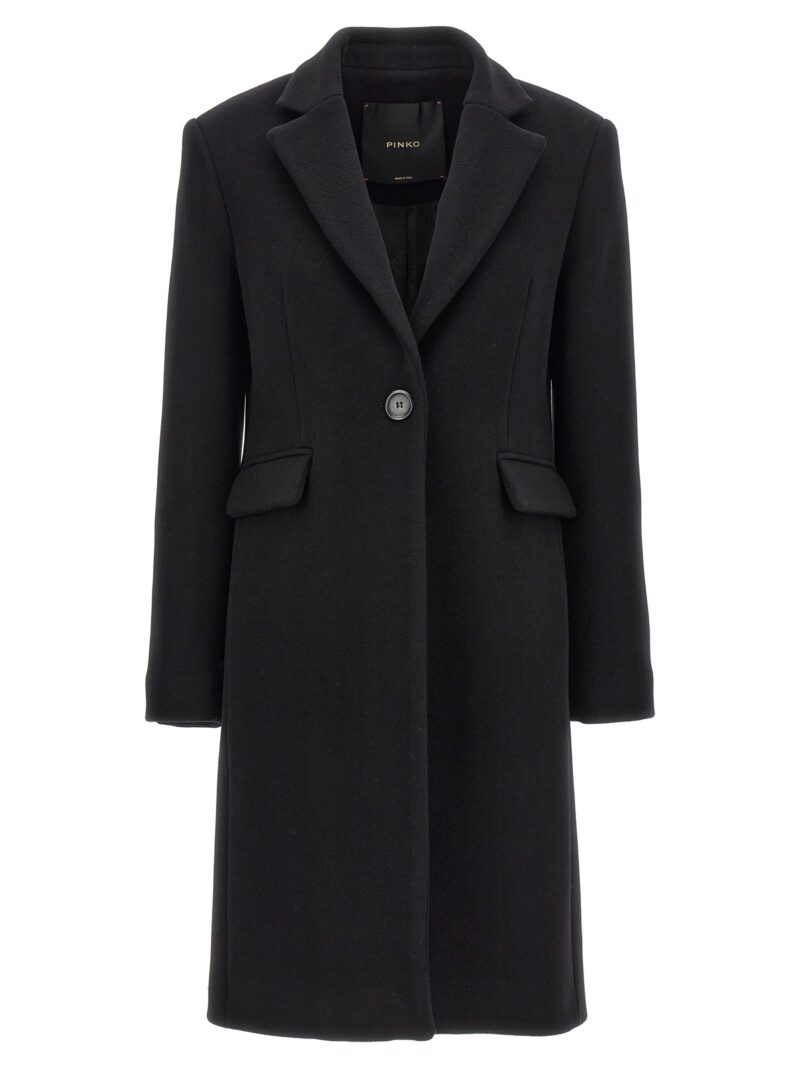 'Cambogia' coat PINKO Black