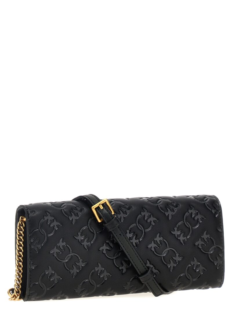 'Love Tiny Birds' wallet on chain 103765A1YBZ99Q PINKO Black