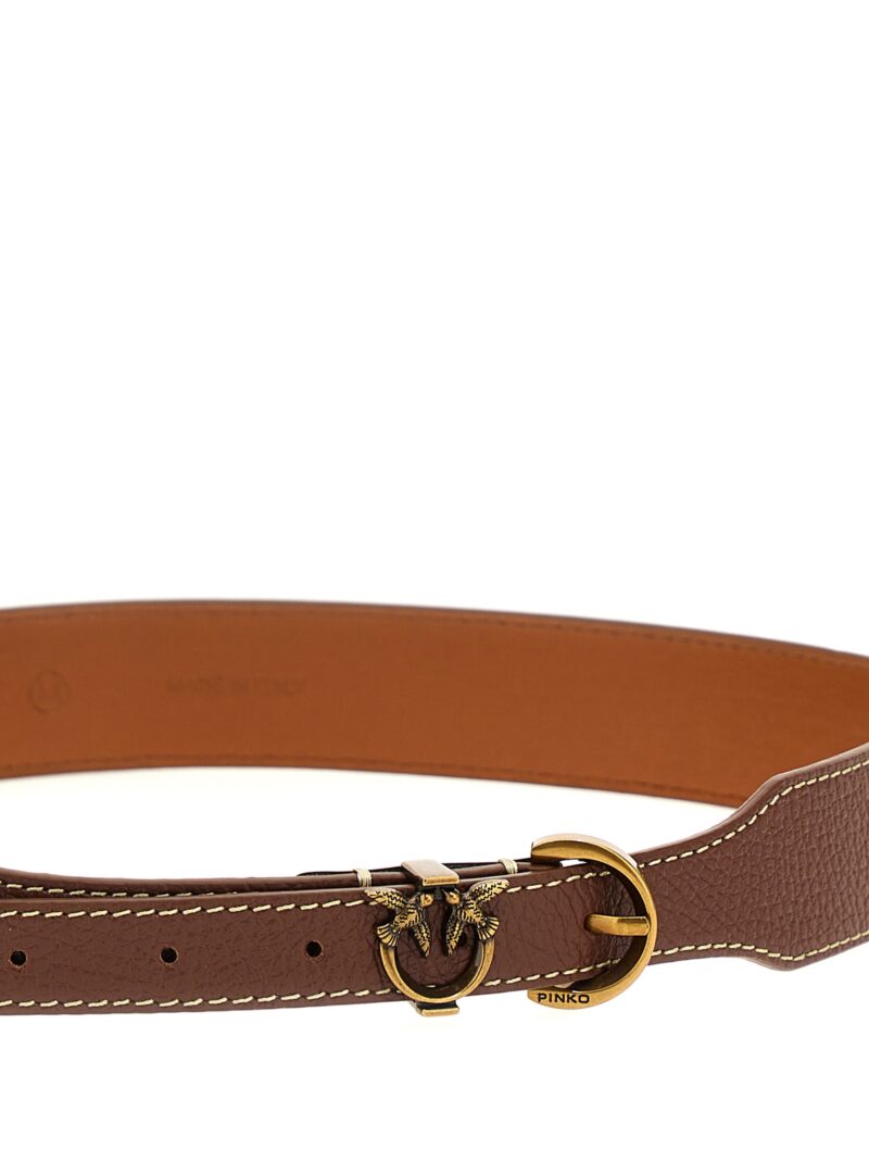 'Tamboril' belt Woman PINKO Brown