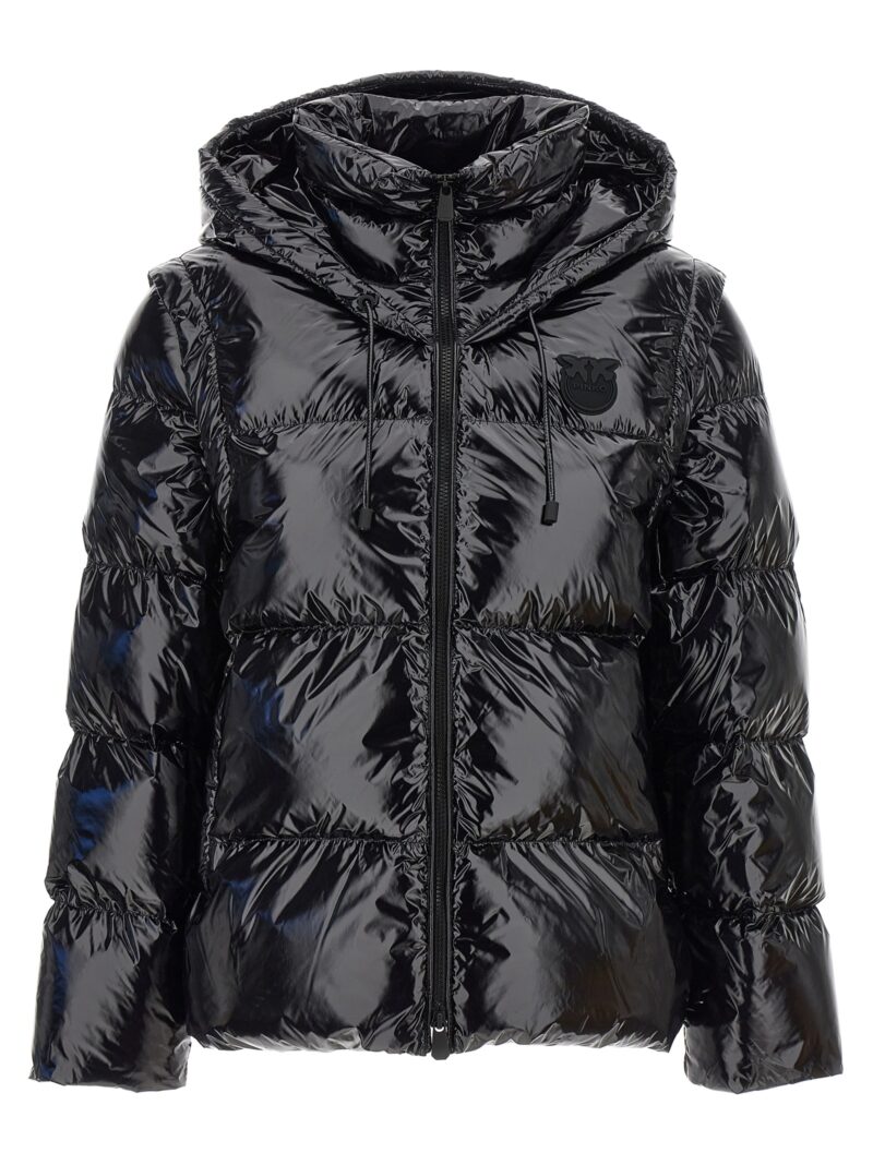 'Indice' down jacket PINKO Black