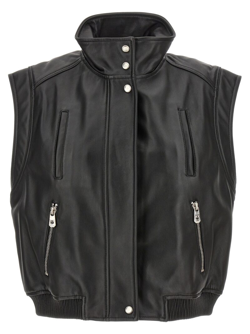 'Gambia' vest PINKO Black