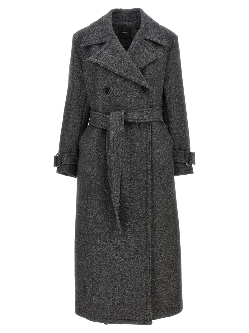 'Calice' coat PINKO Gray