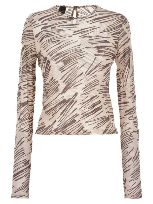 'Moneta' top PINKO Beige