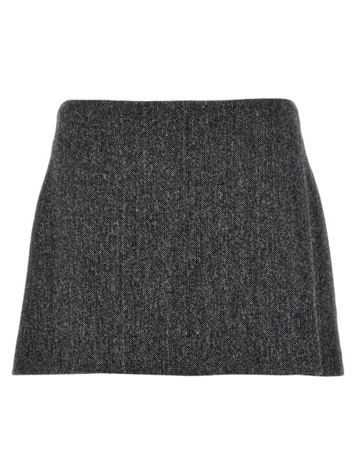 'Grass' skirt PINKO Black