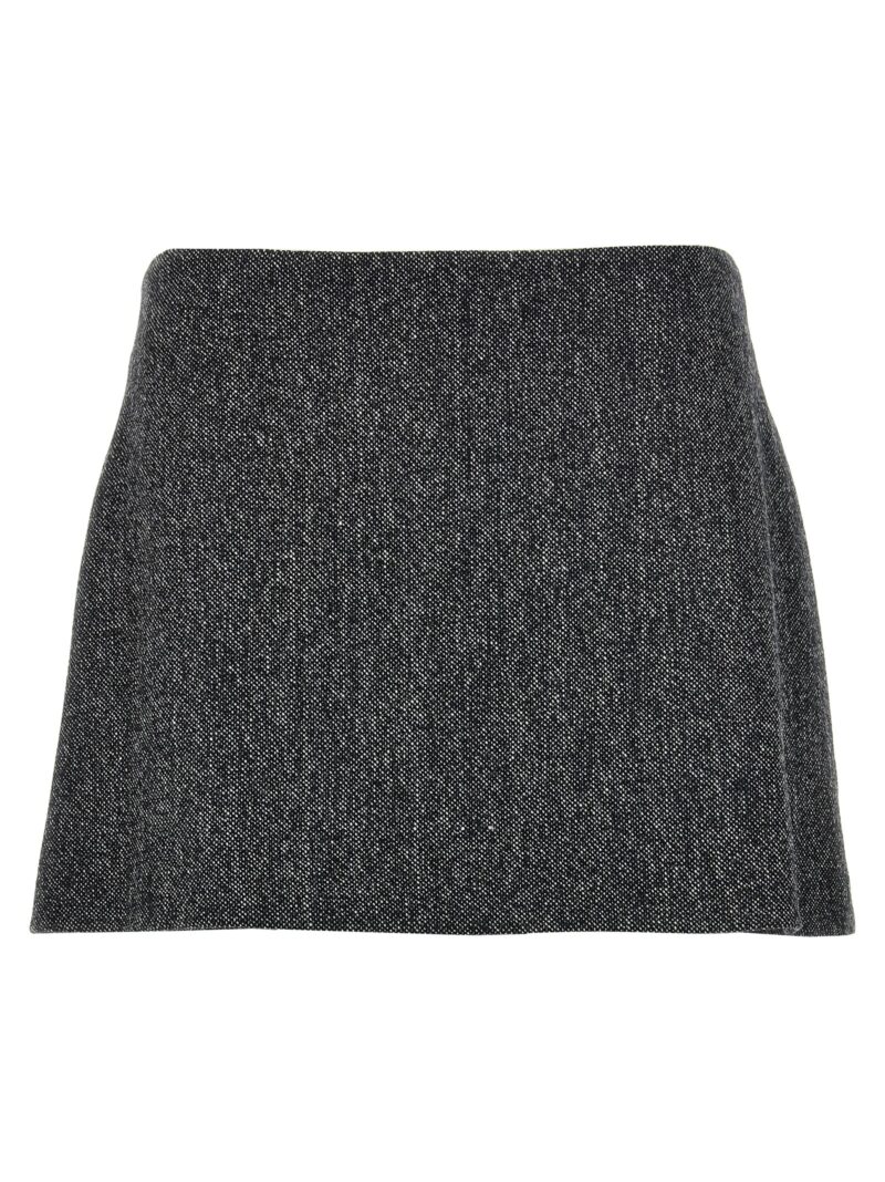 'Grass' skirt PINKO Black