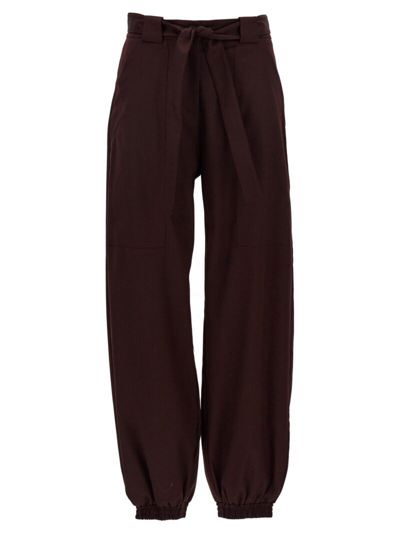 'Caproni' pants PINKO Bordeaux