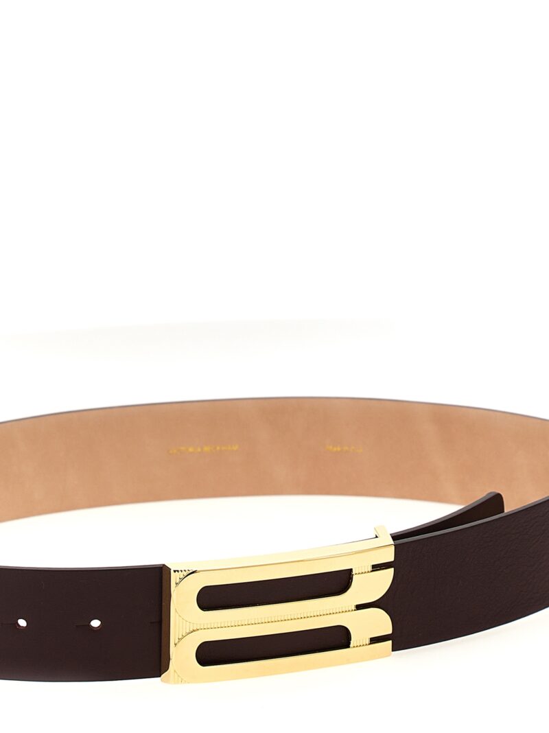 'Jumbo Frame' belt Woman VICTORIA BECKHAM Bordeaux