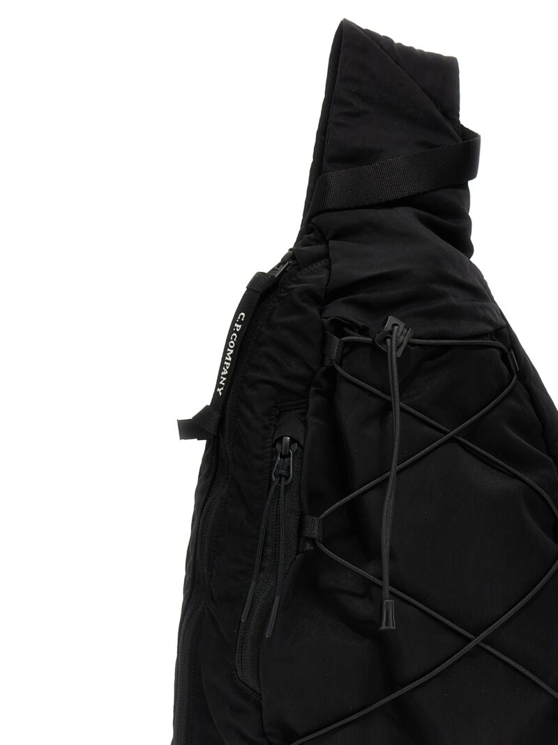 'Nylon B Crossbody Rucksack' crossbody bag Man C.P. COMPANY Black