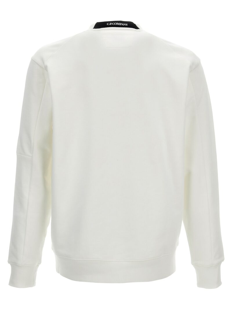 'Diagonal Raised' sweatshirt 17CMSS023A005086W103 C.P. COMPANY White