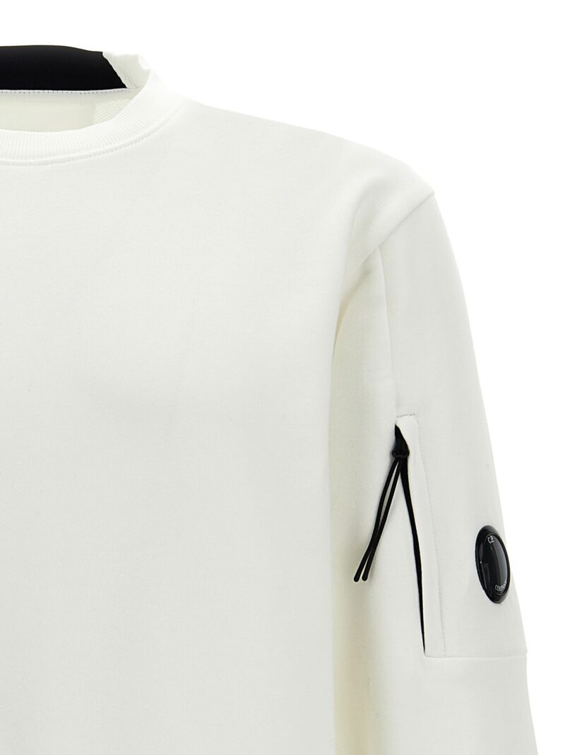 'Diagonal Raised' sweatshirt Man C.P. COMPANY White