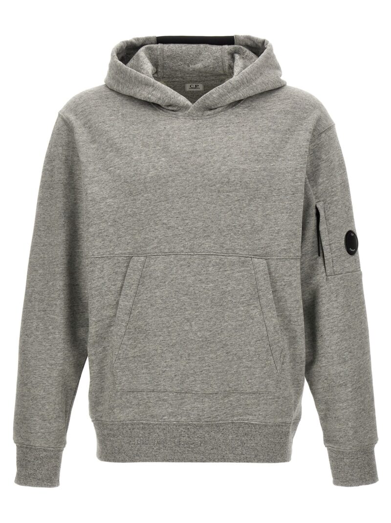 'Diagonal Raised' hoodie C.P. COMPANY Gray