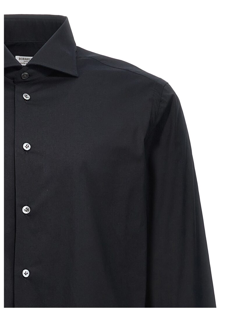 'Marechiaro' shirt Man BORRIELLO Black