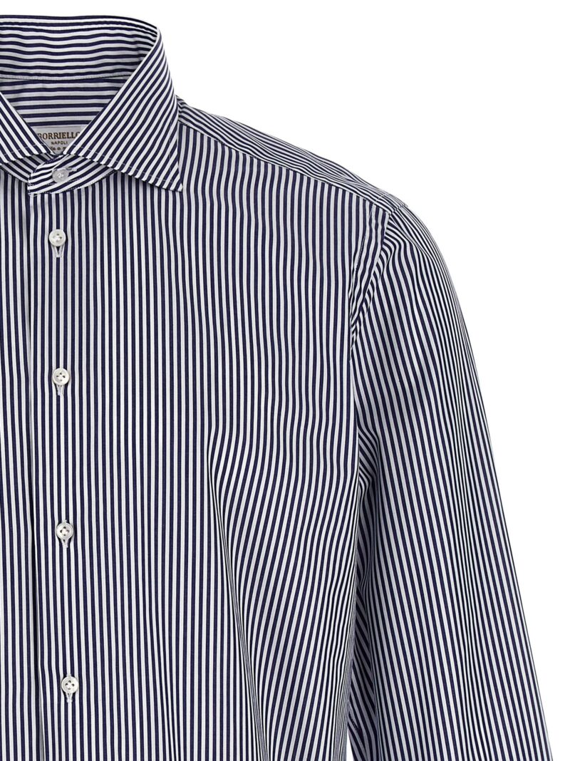 'Marechiaro' shirt Man BORRIELLO Light Blue