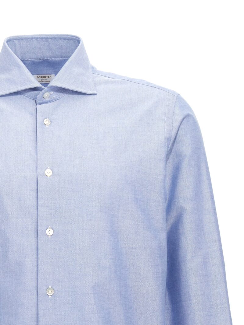 'Marechiaro' shirt Man BORRIELLO Light Blue