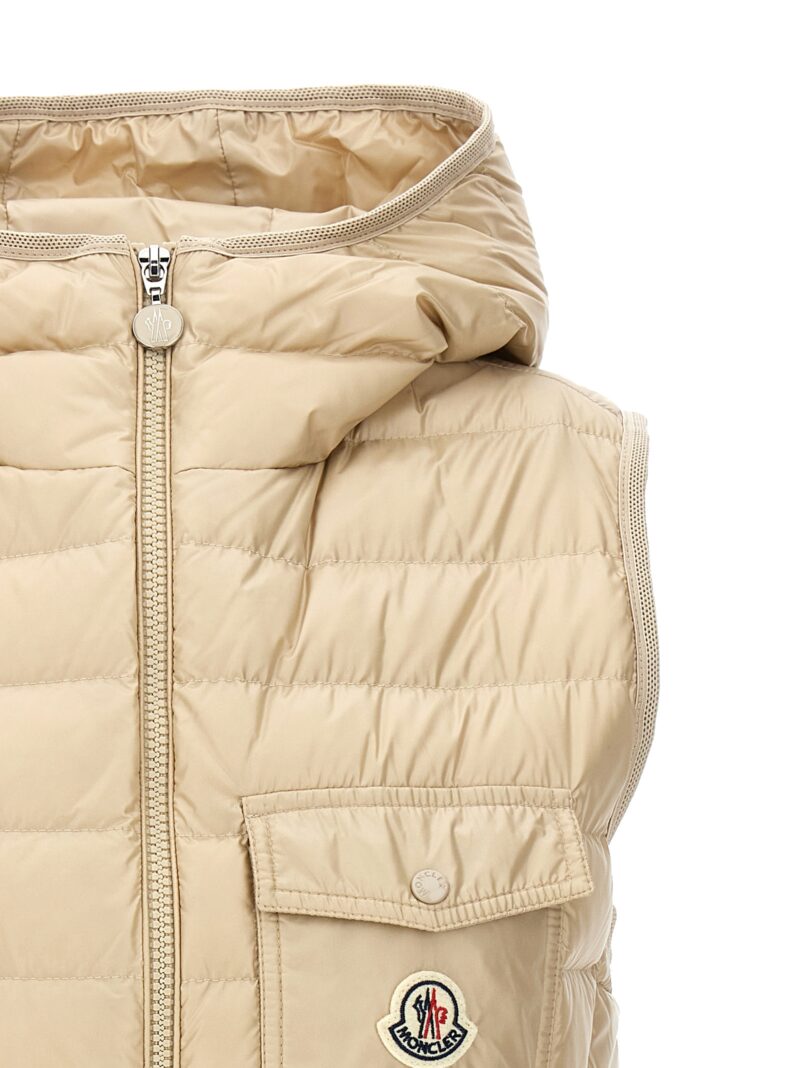 'Glygos' vest Woman MONCLER Beige