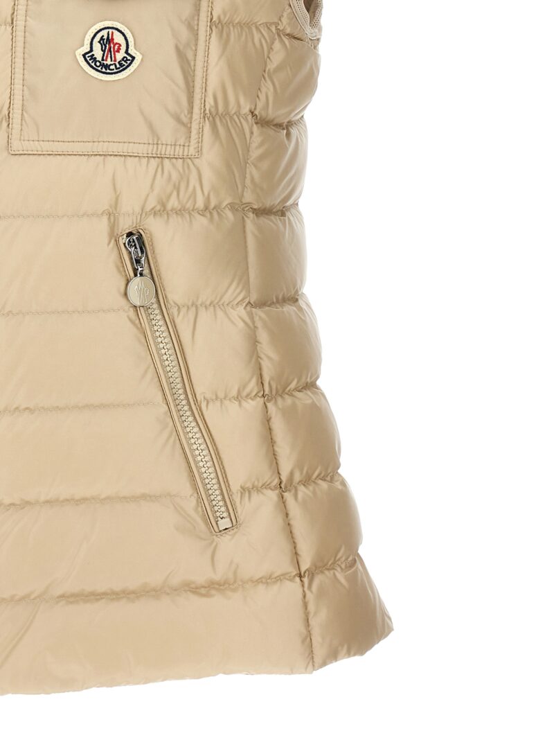 'Glygos' vest 100% polyamide MONCLER Beige