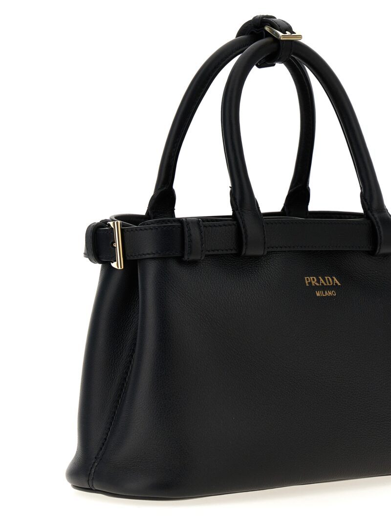 'Prada Buckle Small' handbag Woman PRADA Black