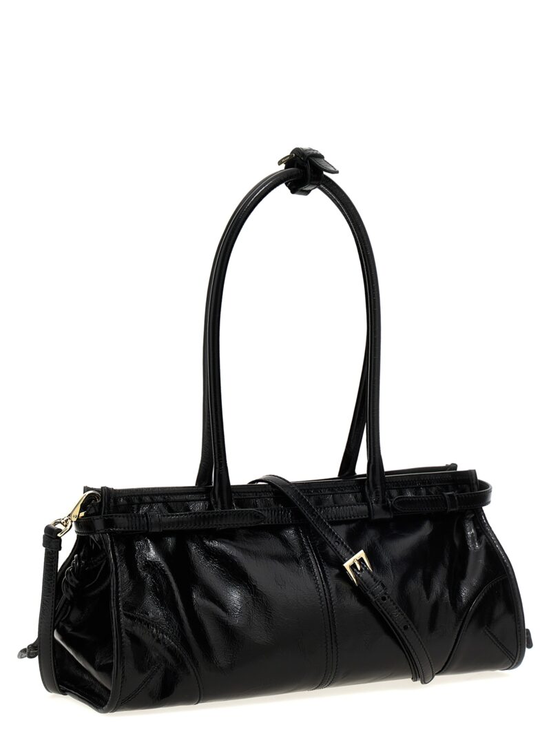 Medium leather handbag 1BA426VMOO2CYRF0002 PRADA Black