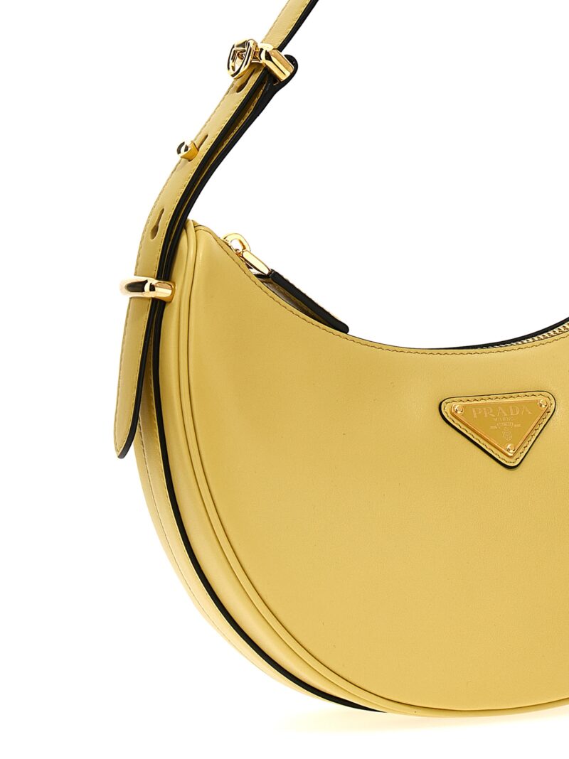 'Prada Arqué' shoulder bag Woman PRADA Yellow