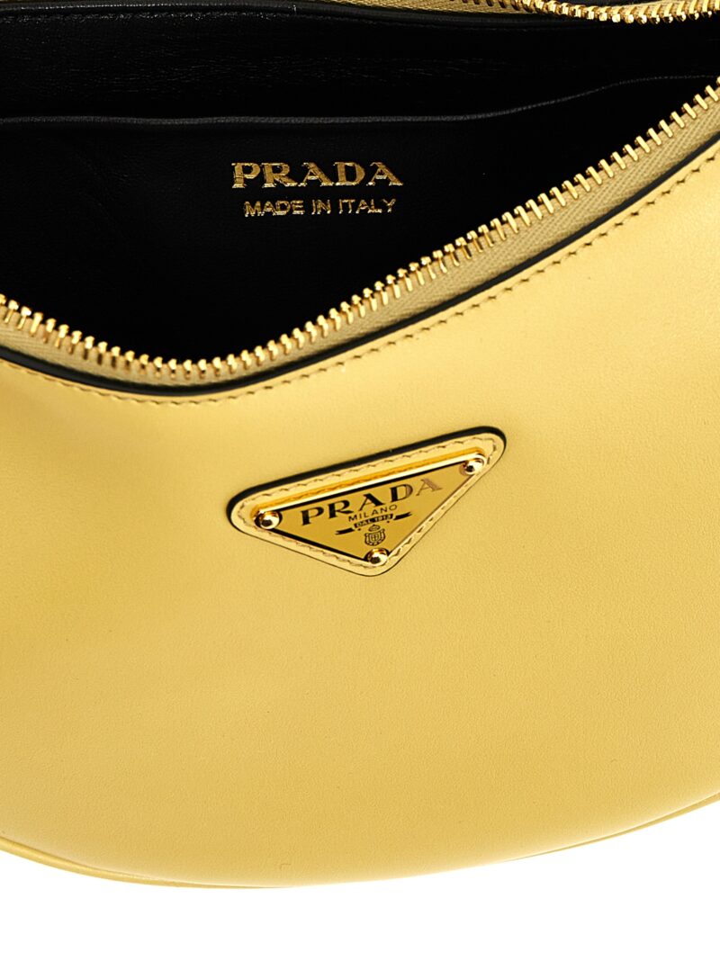 'Prada Arqué' shoulder bag 100% cow leather (Bos Taurus) PRADA Yellow