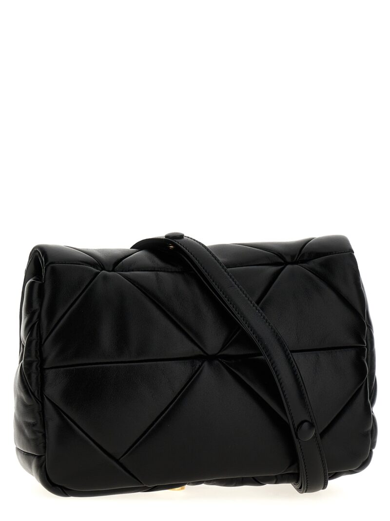 Quilted nappa shoulder bag 1BD328VTWO2DMOF0002 PRADA Black