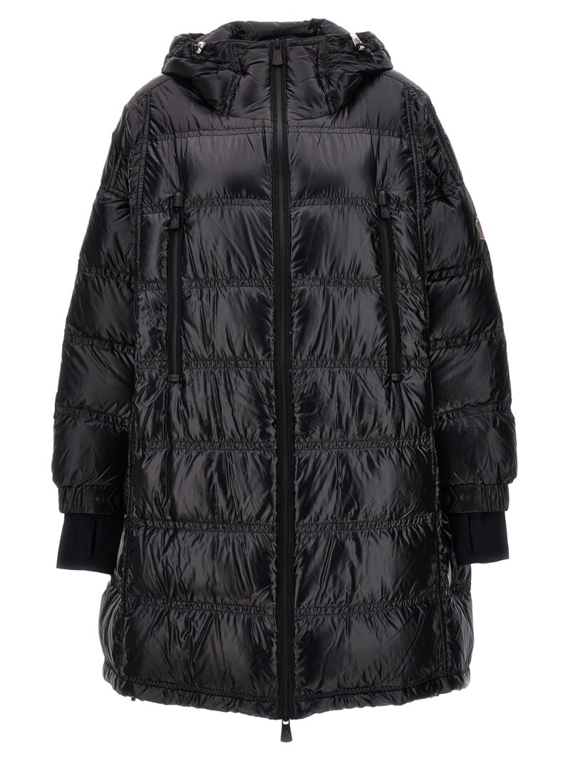 Long down jacket 'Rochelair' MONCLER GRENOBLE Black