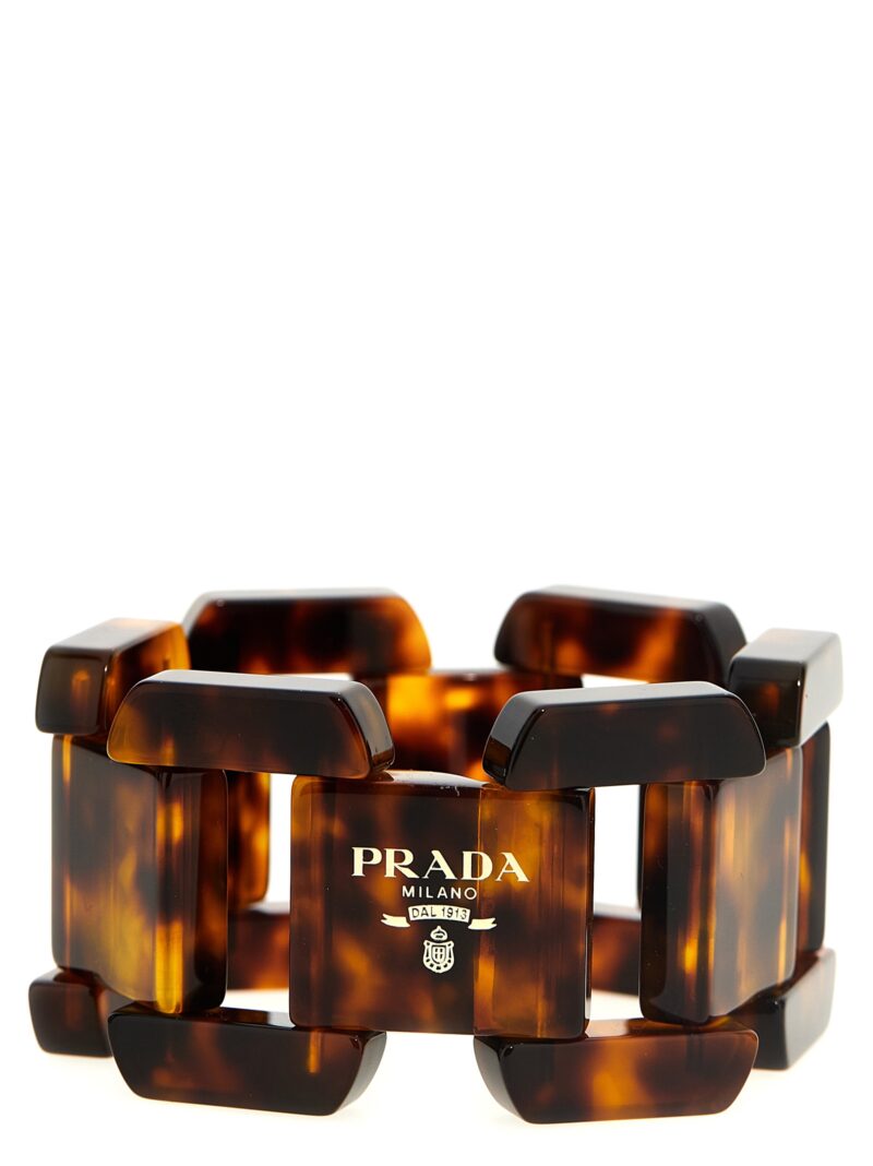 Plex bracelet PRADA Brown