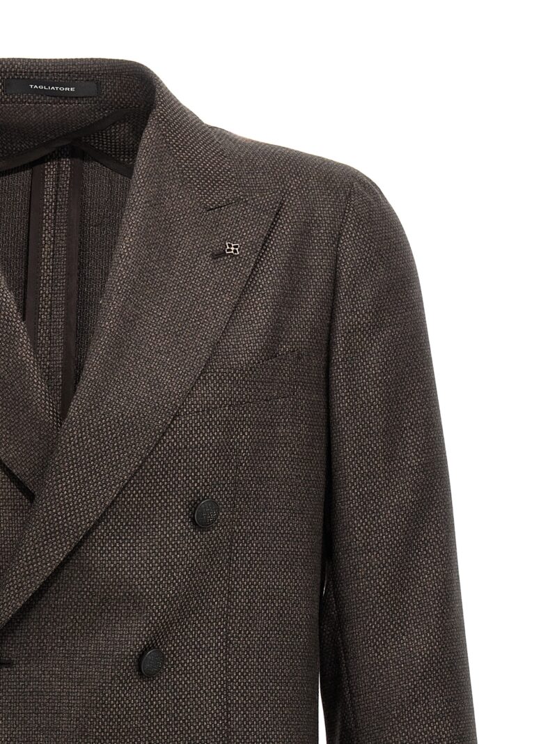 'Montecarlo' blazer Man TAGLIATORE Brown