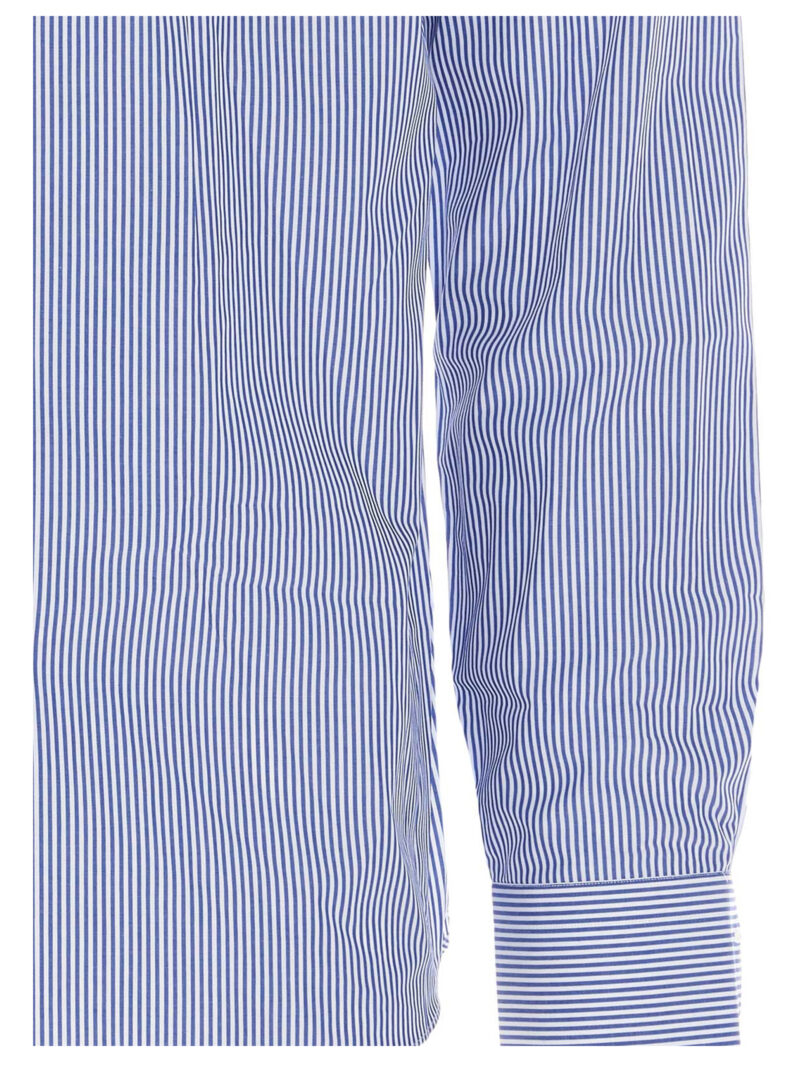 Striped cotton shirt 100% cotton BORRIELLO Light Blue