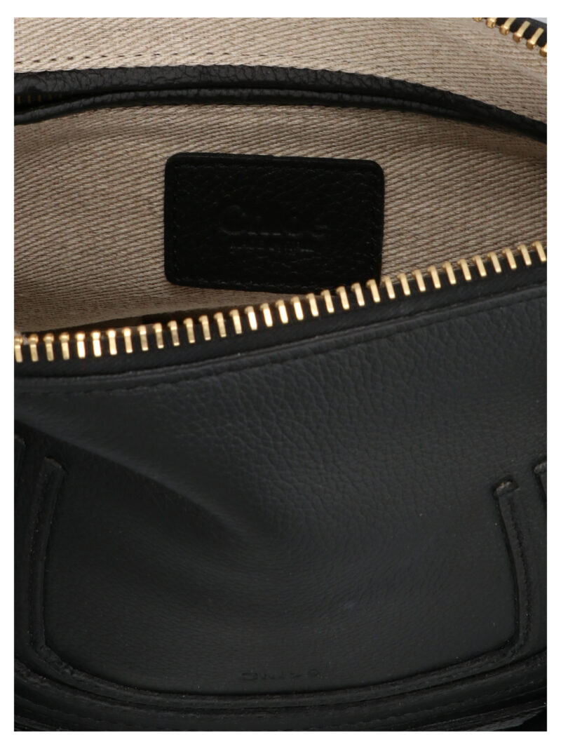 'Marcie' small handbag 100% lamb leather CHLOÉ Black