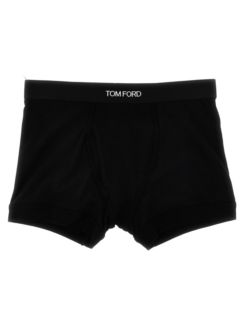 2-pack logo boxers T4XC31040002 TOM FORD Black