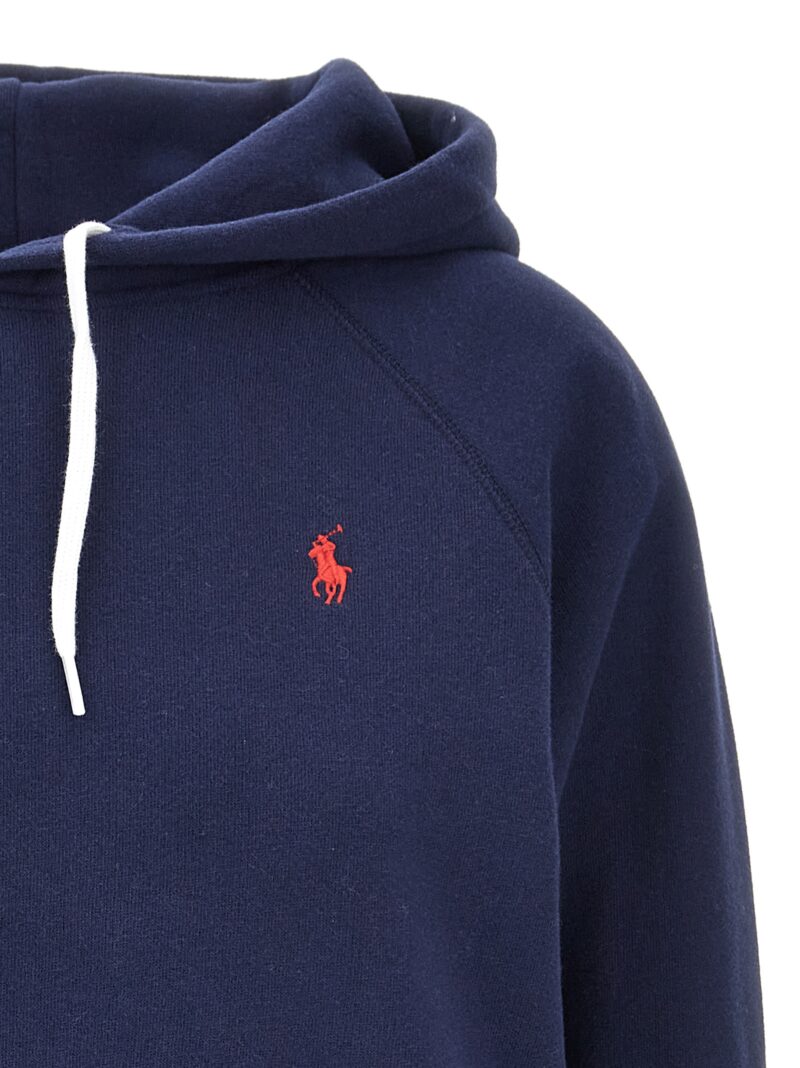 Logo embroidery hoodie Woman POLO RALPH LAUREN Blue