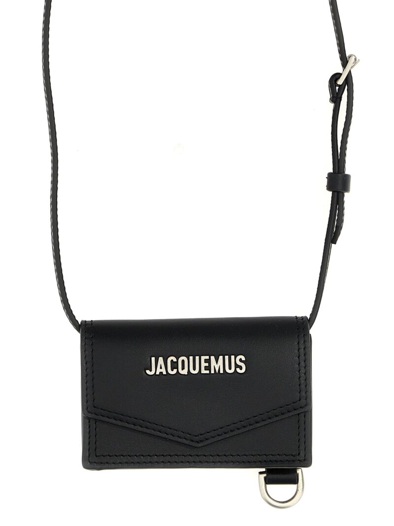 'Le porte Azur' card holder Man JACQUEMUS Black