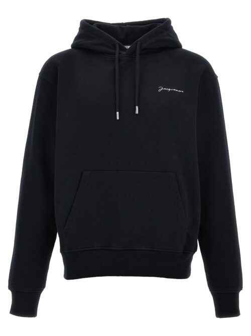 'Le sweatshirt brodé' hoodie JACQUEMUS Black