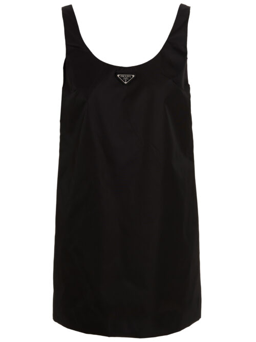 Re-nylon dress PRADA Black