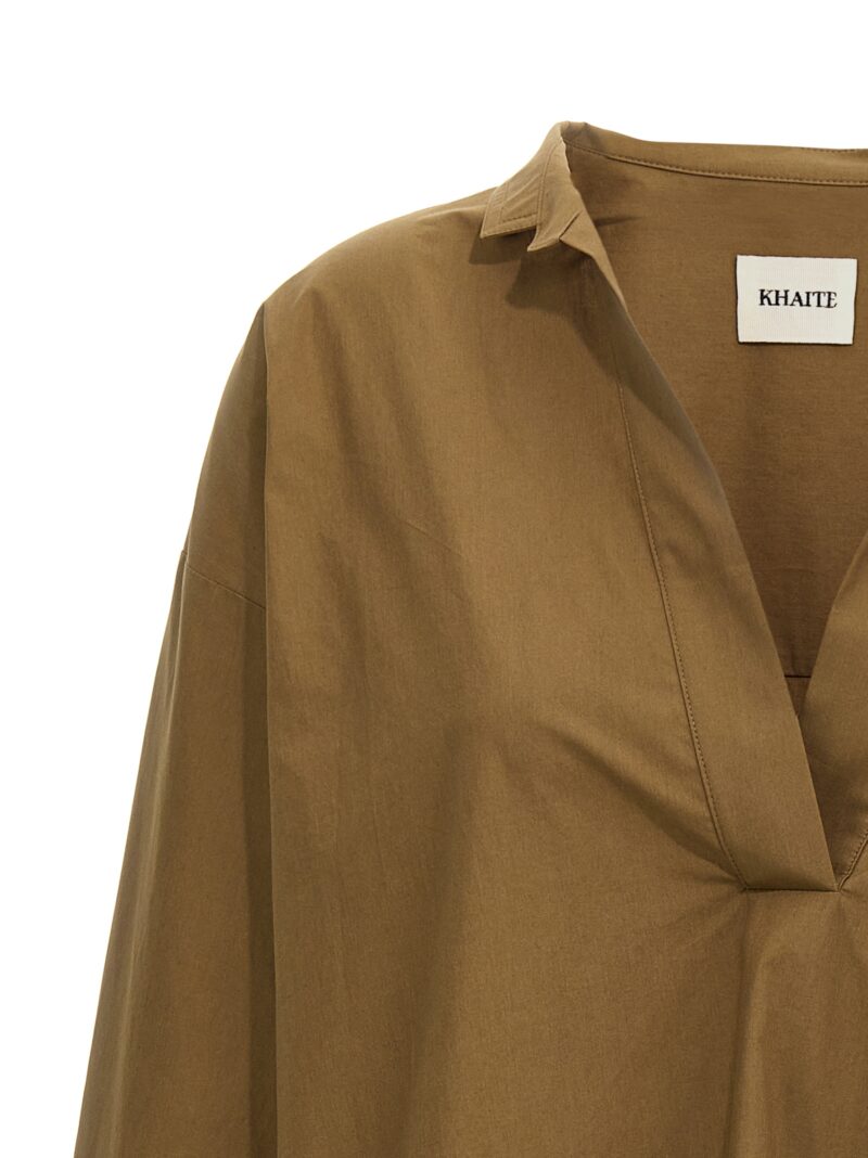 'Tito' blouse Woman KHAITE Brown