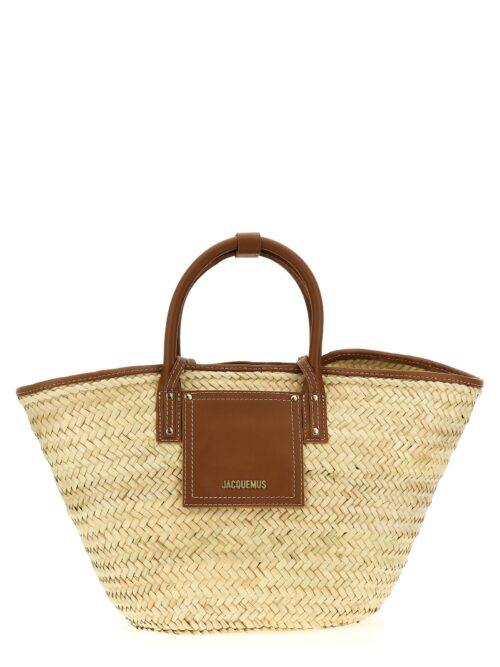 'Le panier Soli' shopping bag JACQUEMUS Brown