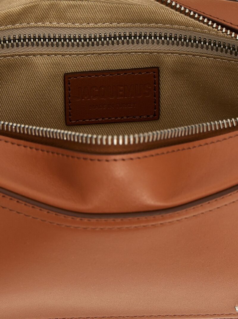 'Le Cuerda horizontal' crossbody bag 100% cow leather (Bos Taurus) JACQUEMUS Brown