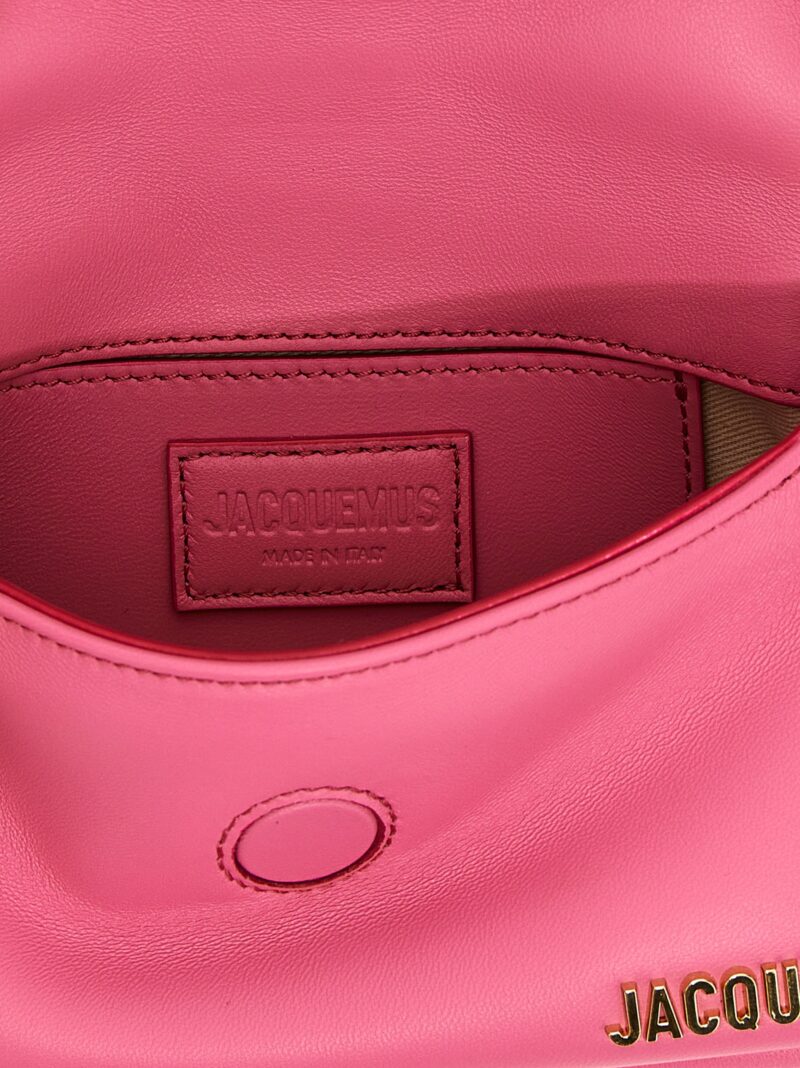 'Le Petit Bambimou' shoulder bag 100% lamb leather (Ovis aries) JACQUEMUS Fuchsia