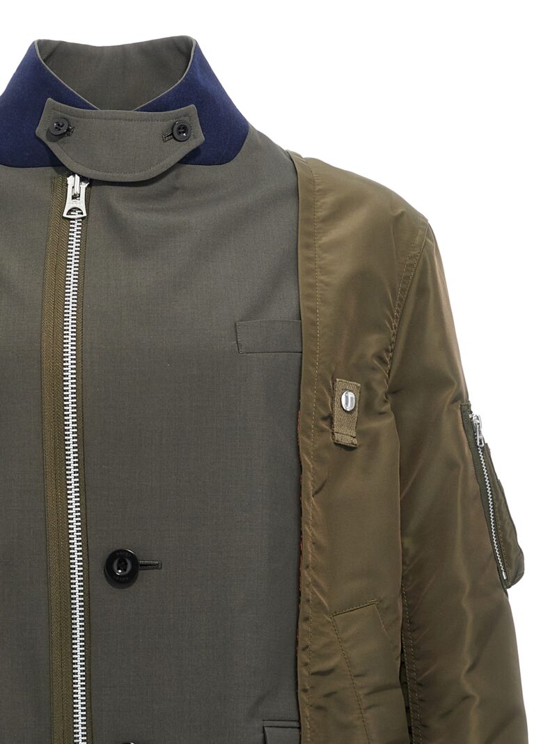 'Suiting' jacket Man SACAI Green