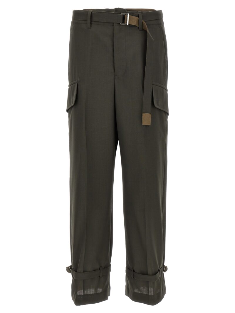 'Suiting' pants SACAI Green